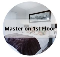 Homes For Sale with Master Bedroom on First Floor